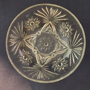 Vintage Decorative Floral Bowl